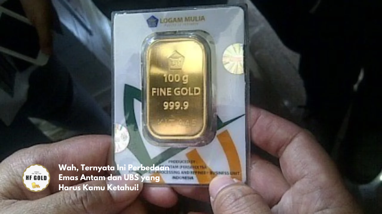 Perbedaan Emas Antam dan UBS