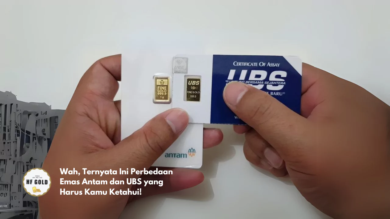 Perbedaan Emas Antam dan UBS